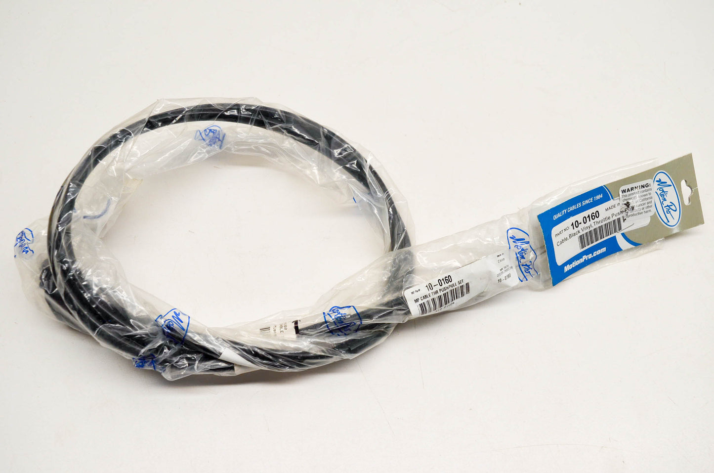 Motion Pro 10-0160, 70-0160 Cable Black Vinyl Throttle Push Pull NOS