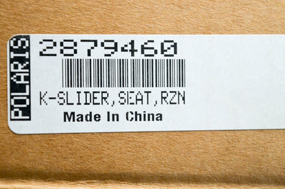 New OEM Polaris 2879460 K Slider Seat RZN NOS