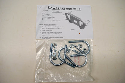 KFI 105400, 10-5400 Kawasaki Mule 3000 Series UTV Plow Mount Kit NOS