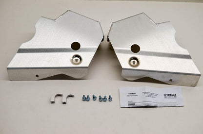 New OEM Yamaha 2BG-F21A0-V0-00 Rear A Arm Skid Plates NOS