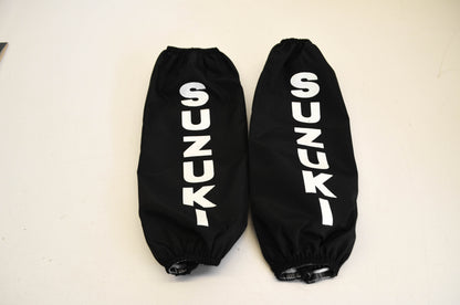New OEM Suzuki 990A0-47002 Rear Shock Covers NOS