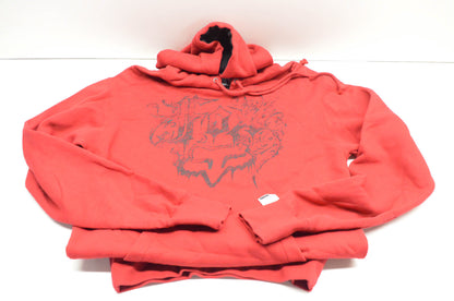 Fox 45523-003-003 Drake Hoodie Red Small NOS