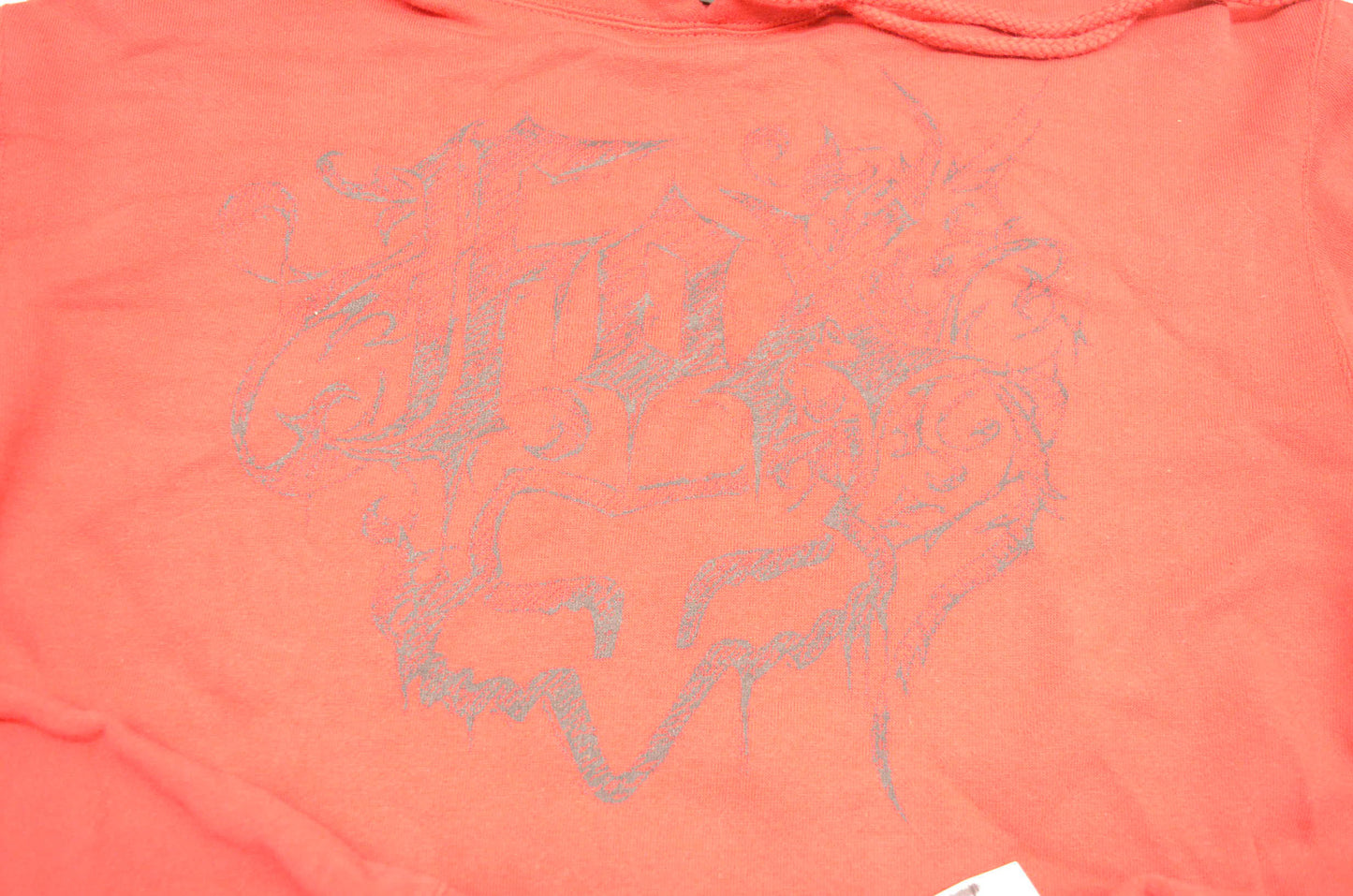 Fox 45523-003-003 Drake Hoodie Red Small NOS