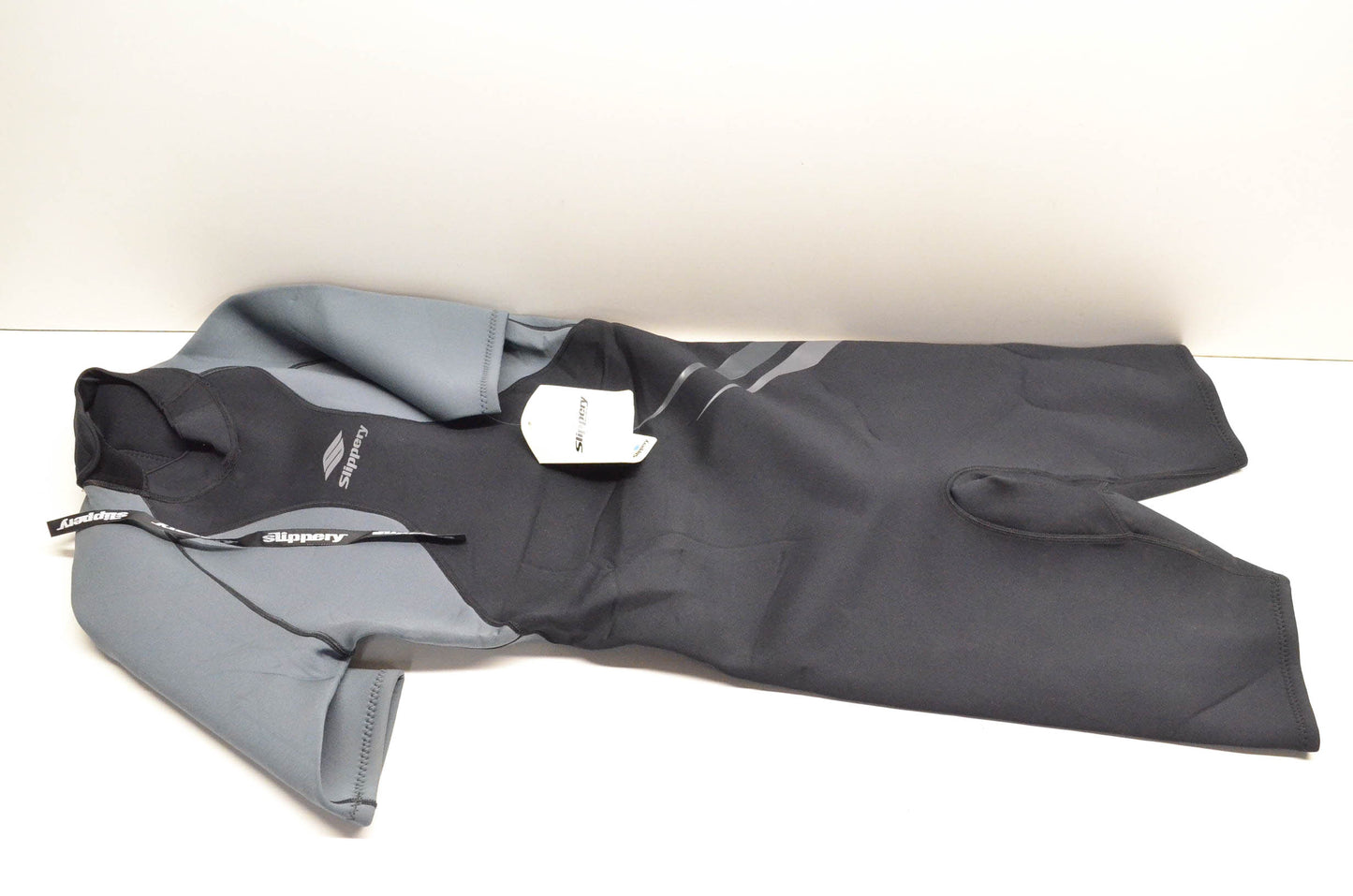 Slippery 3210-0048 Black Grey Reform Springsuit XL NOS