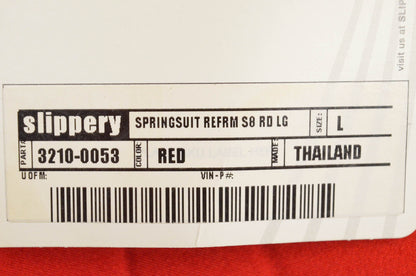 Slippery 3210-0053 Red Large Reform Springsuit NOS