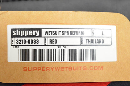 Slippery 3210-0033 Red Large Reform Wetsuit NOS