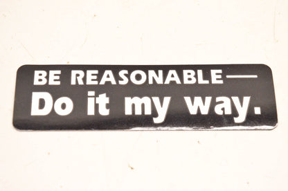 Aftermarket Novelty Decal NOS