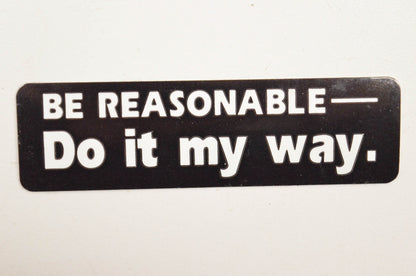Aftermarket Novelty Decal NOS