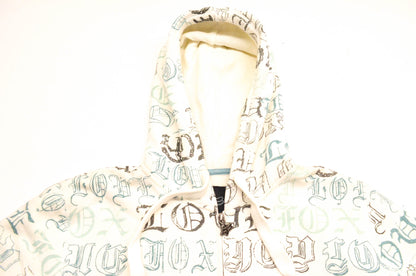Fox 55278-110-33904 Off White Large Fox Girls Zip Up Hoodie NOS