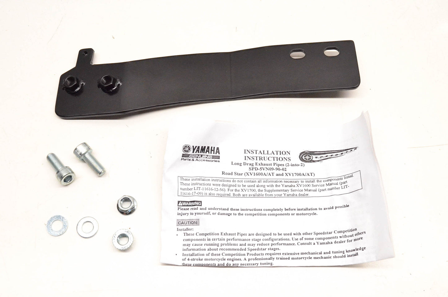 New OEM Yamaha SPD-5VN09-90-02 Drag Pipe Kit NOS