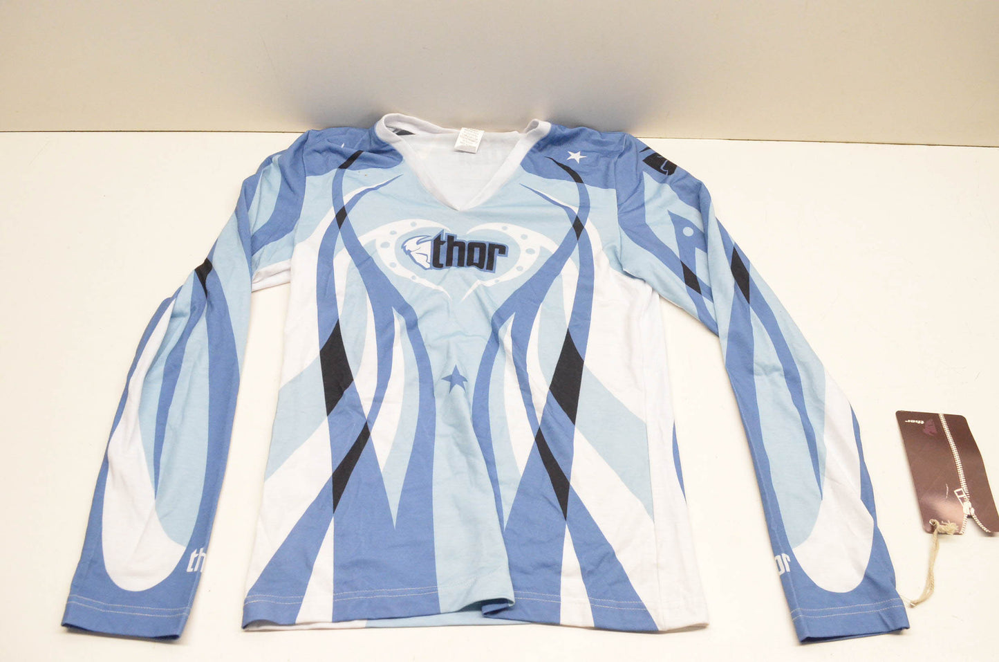 Thor 3070-0271 Medium Blue PJ Girls Gloss Long Sleeve Tee NOS