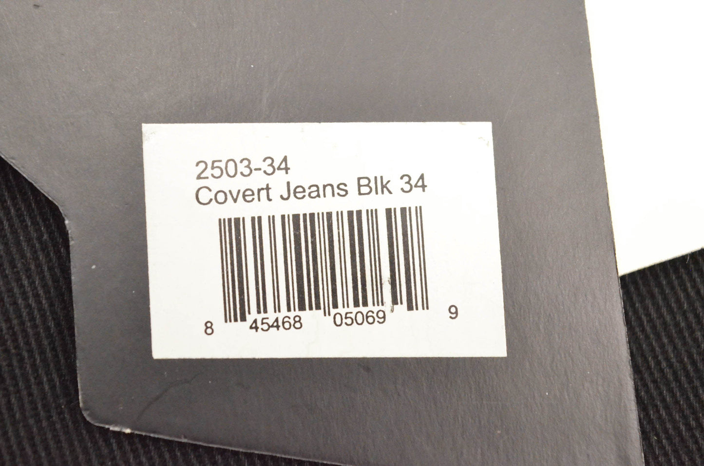 Scorpion 2503-34 Covert Black Jeans Size 34 NOS