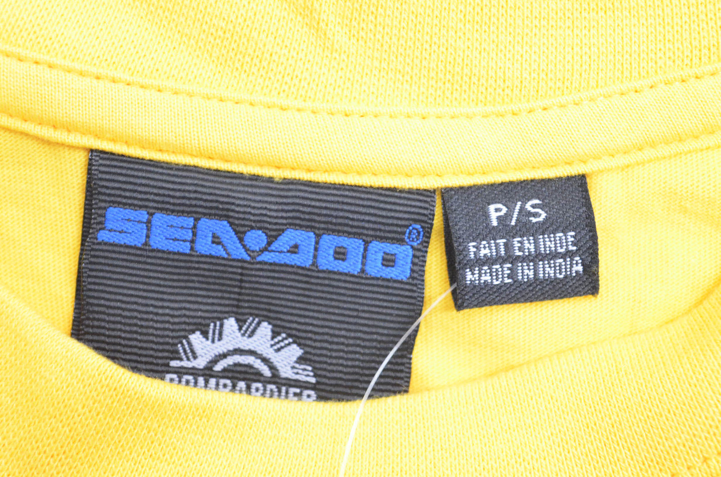 Sea Doo 2854350410, P2854350410 Men's Sea Doo Promo Small Yellow T Shirt