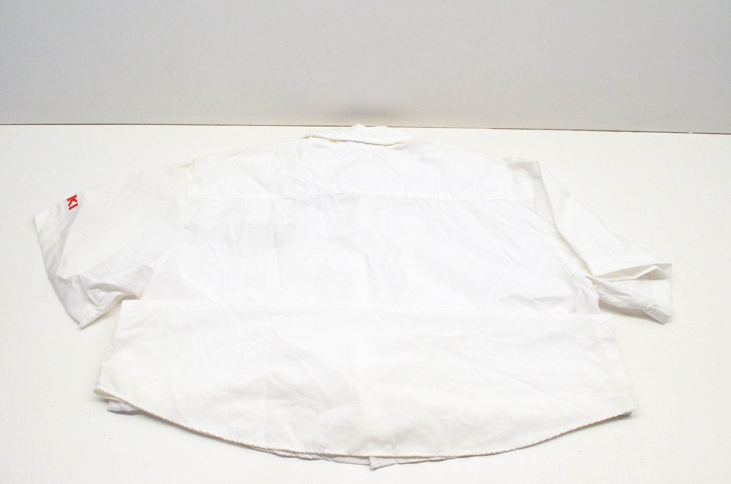 New OEM Suzuki Team Suzuki Racing Medium White Button Shirt NOS