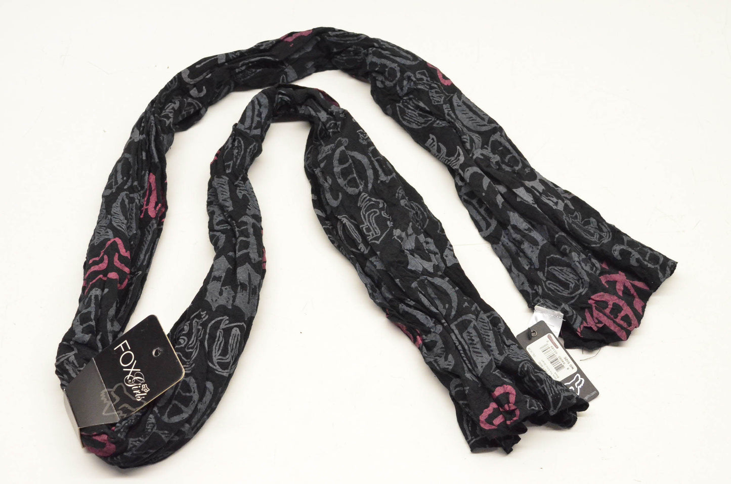 Fox 57251-001-000 Girls Tre Chic Black Scarf NOS