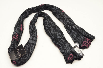 Fox 57251-001-000 Girls Tre Chic Black Scarf NOS