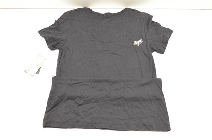 Fox 54807-001-004 Fox Girls Action Jackson Short Sleeve Black Medium Tee NOS