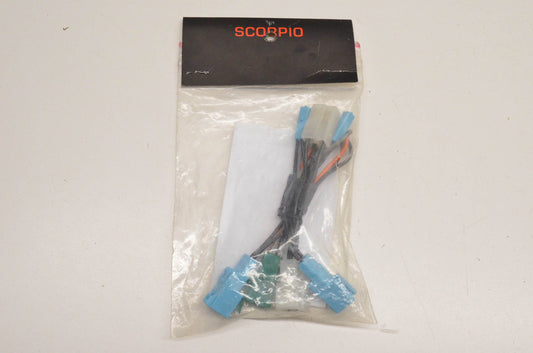 Scorpio KAW-1 Kawasaki Factory Blue Connector Kit NOS