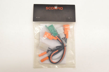 Scorpio KAW-1 Kawasaki Factory Orange Connector Kit NOS