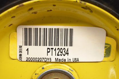 New OEM John Deere PT12934, 690547DY2 Walk Behind Wheel NOS