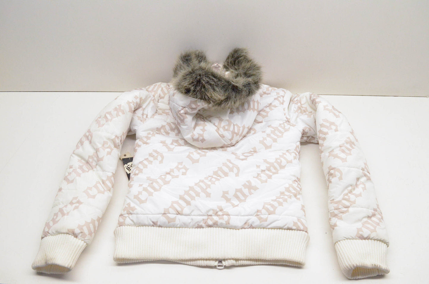 Fox 56102-244-003 Girl's Snow Bunny Jacket Small Off-White NOS