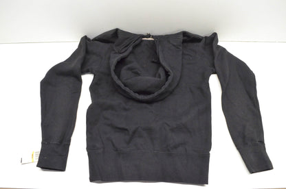 Fox 45527-001-003 Edge Zip-Up Small Black Hoodie NOS