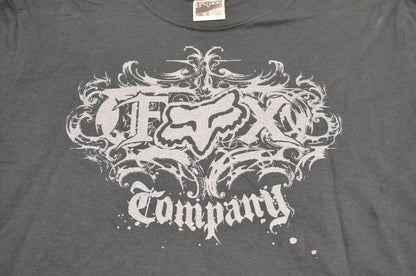 Fox 49689-001-011 Boy's Stealer Short Sleeve Large Black Tee Shirt NOS