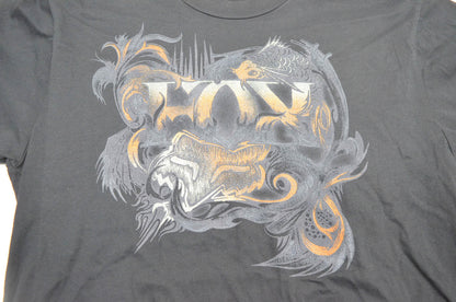 Fox 49617-001-010 Boy's Liquid Trance Short Sleeve Medium Black Tee Shirt NOS