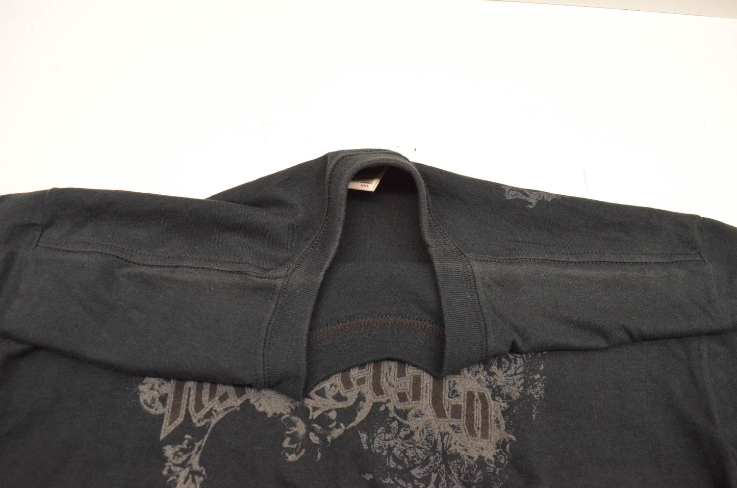 Fox 49701-001-012 Boy's Destroyed Short Sleeve Xlarge Black Tee Shirt NOS