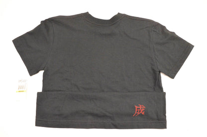Fox 49700-001-010 Boy's Dragon Tat Short Sleeve Medium Black Tee Shirt NOS