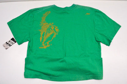 Fox 49701-004-012 Boy's Destroyed Short Sleeve Xlarge Green Tee Shirt NOS