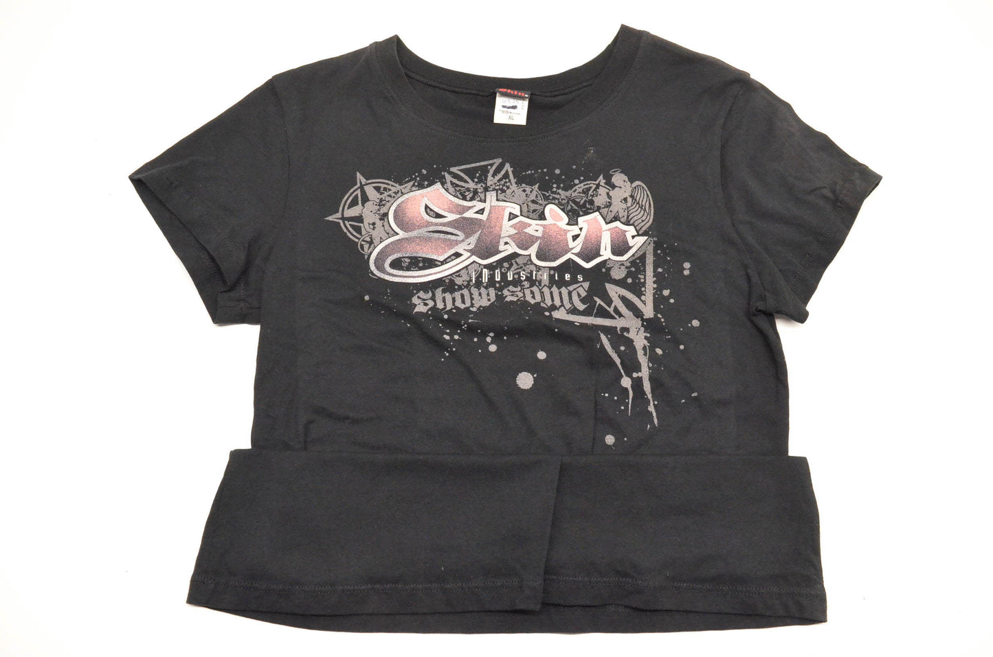 Skin 41525 Show Some Short Sleeve Xlarge Black Tee Shirt NOS