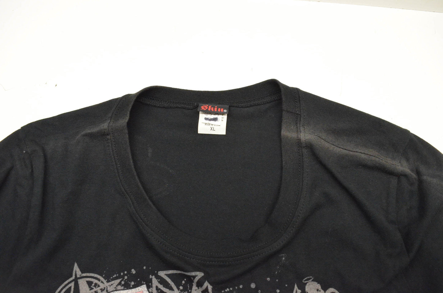 Skin 41525 Show Some Short Sleeve Xlarge Black Tee Shirt NOS