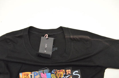 Alpinestars 411937, 3031-0872 Collage Short Sleeve Medium Black Tee Shirt NOS