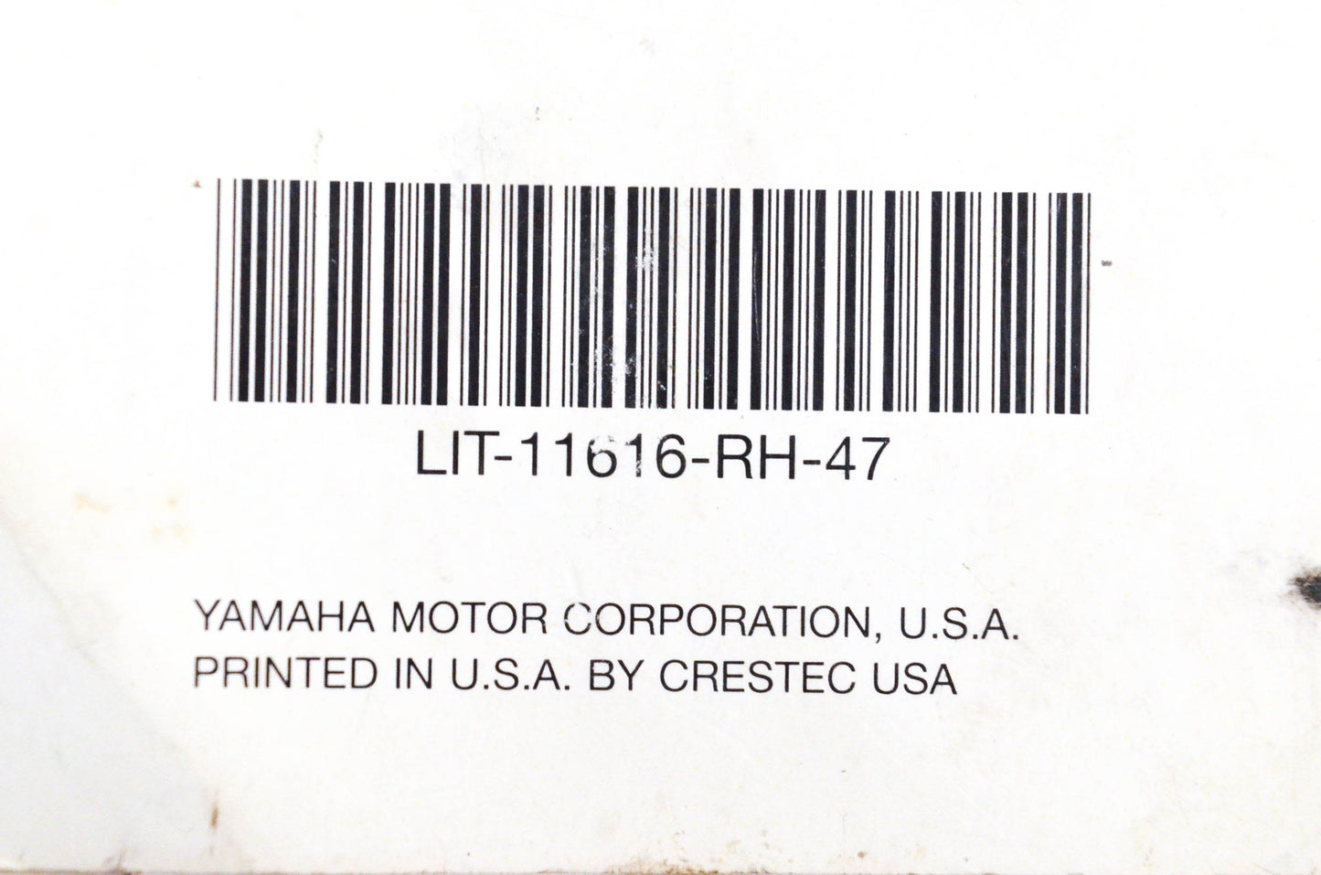 OEM Yamaha LIT-11616-RH-47 2009 Rhino 450 Service Manual
