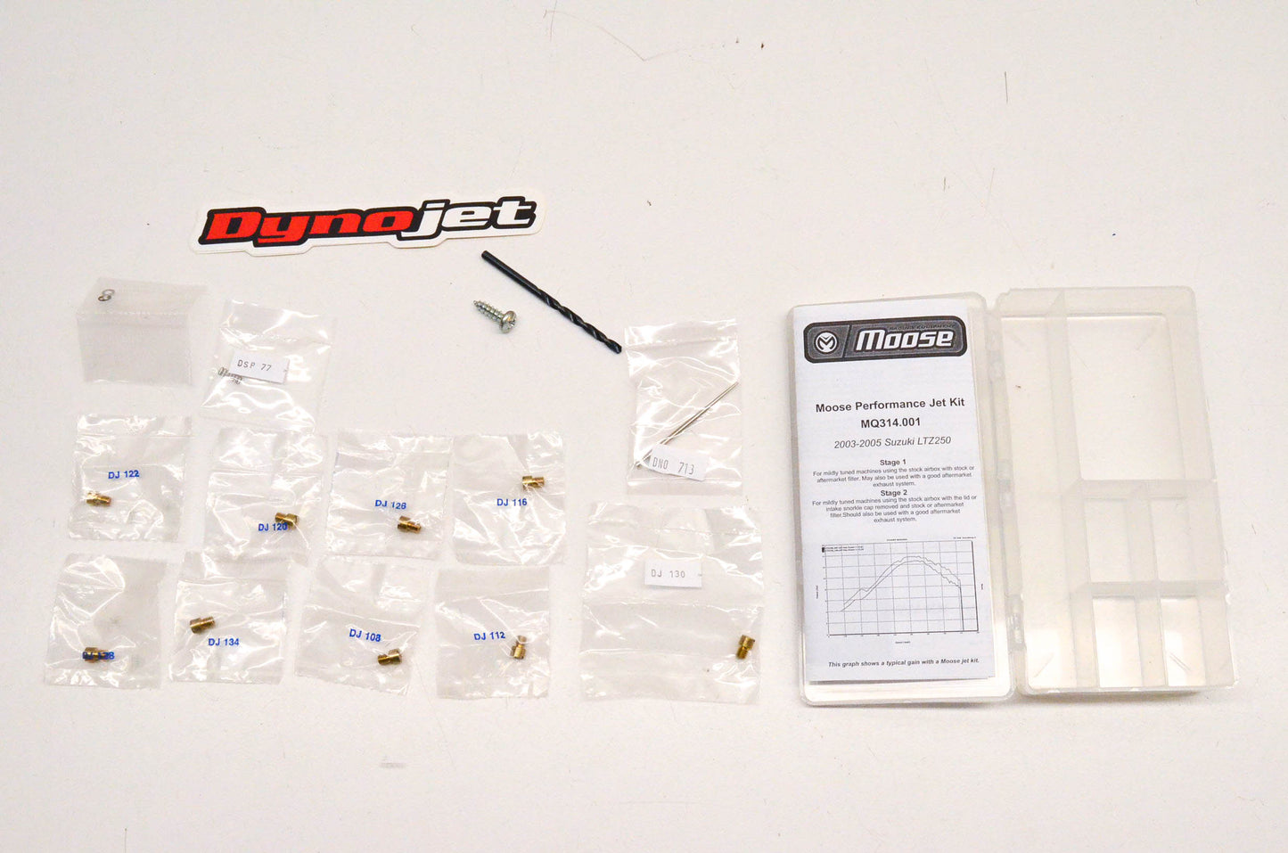 Dynojet MQ314, MQ314.001 Moose Performance Jet Kit NOS
