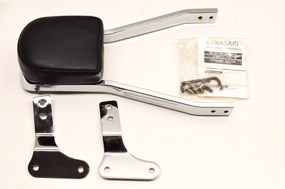 New OEM Kawasaki K53020-228 Classic Billet Backrest Kit NOS