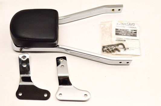 New OEM Kawasaki K53020-228 Classic Billet Backrest Kit NOS