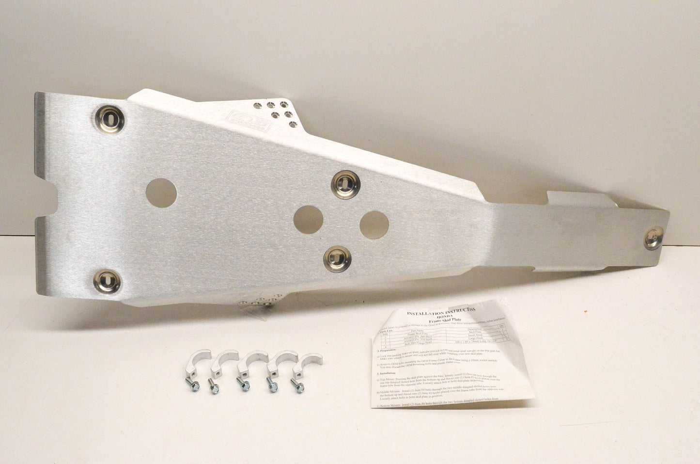 New OEM Honda H042022, H042022NF Skid Plate Kit NOS