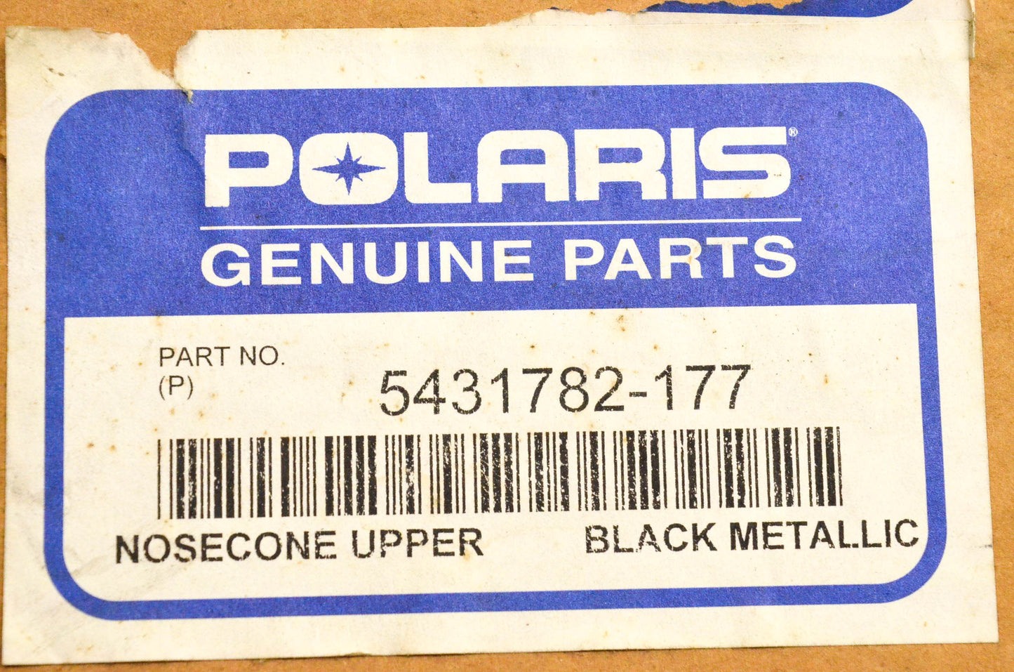 New OEM Polaris 5431782-177 Upper Nose Cone NOS