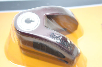 Onguard 8051R, 53-8051R Boxer Series Red Disc Lock NOS