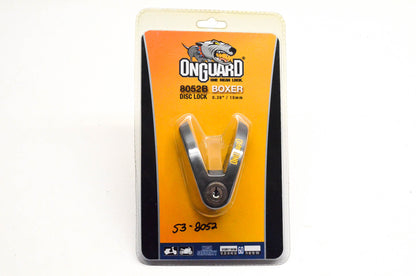 Onguard 8052B, 53-8052 Boxer Series Black Disc Lock NOS