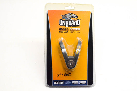 Onguard 8052B, 53-8052 Boxer Series Black Disc Lock NOS