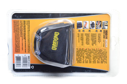 Onguard 8051Y Boxer Series Yellow Disc Lock NOS