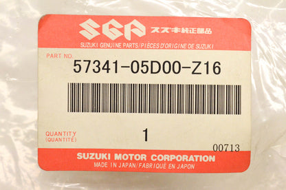 New OEM Suzuki 57341-05D00-Z16 Right Knuckle Violet Handguard NOS