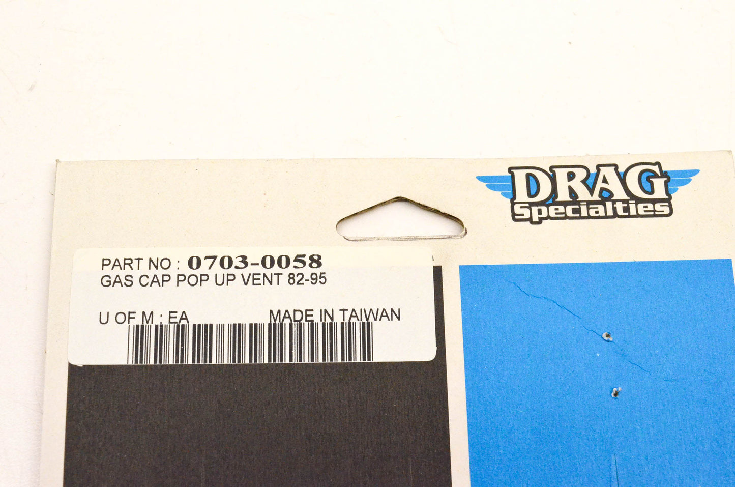 Drag Specialties 0703-0058 Pop Up Vent Gas Cap NOS