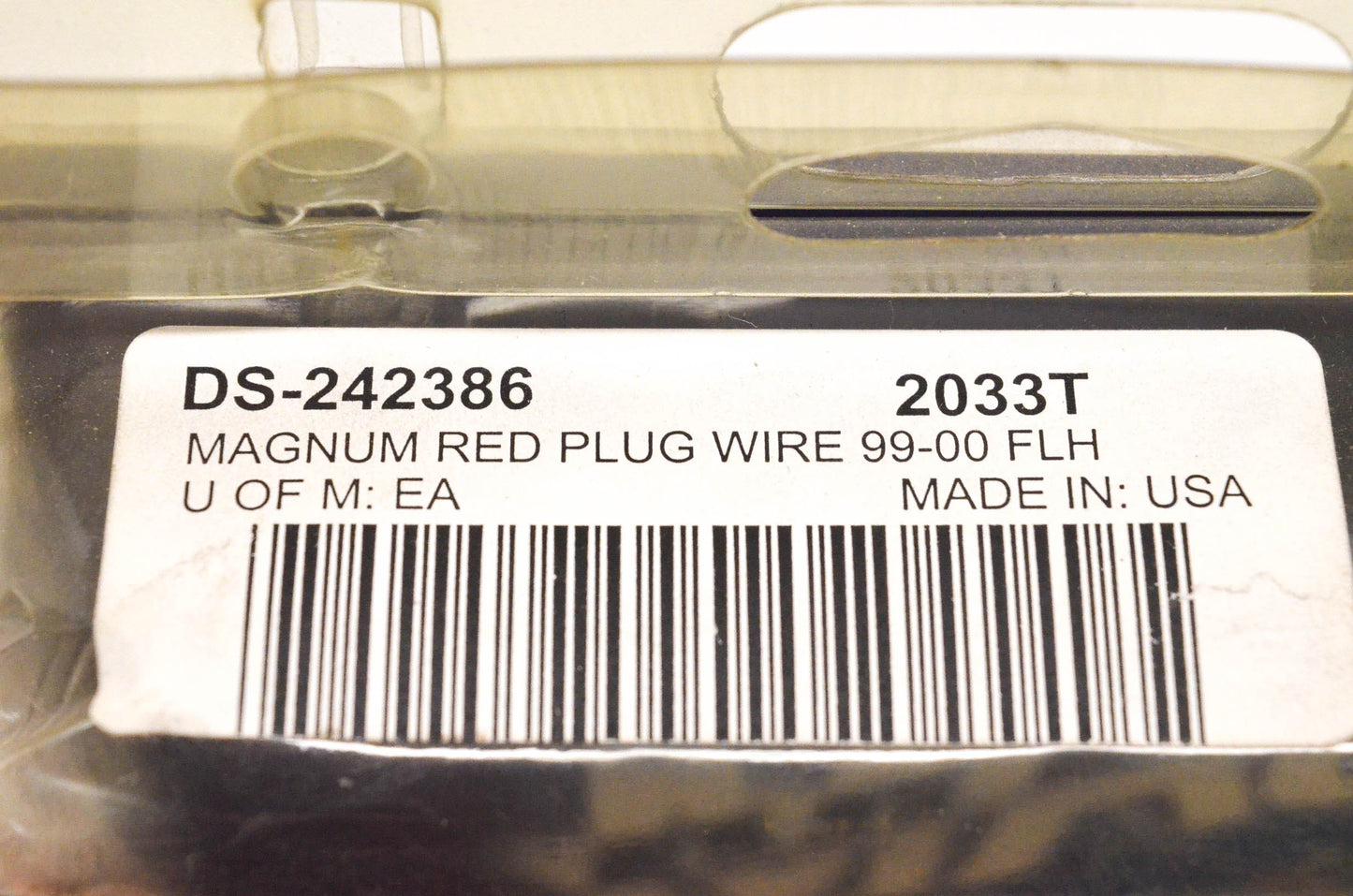 Magnum DS-242386, 2033T Red Plug Wire Kit NOS