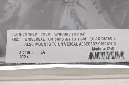 Kuryakyn 4127 Tech Connect Pouch With Rubber Strap NOS