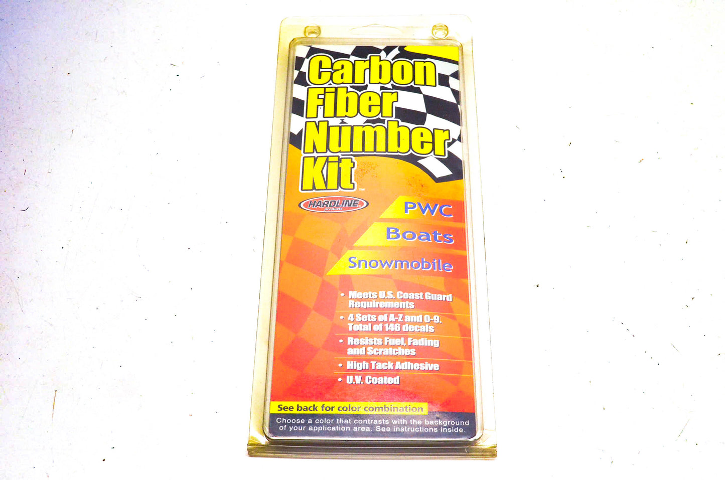 Hardline YEBKG300 Carbon Fiber Number Kit NOS