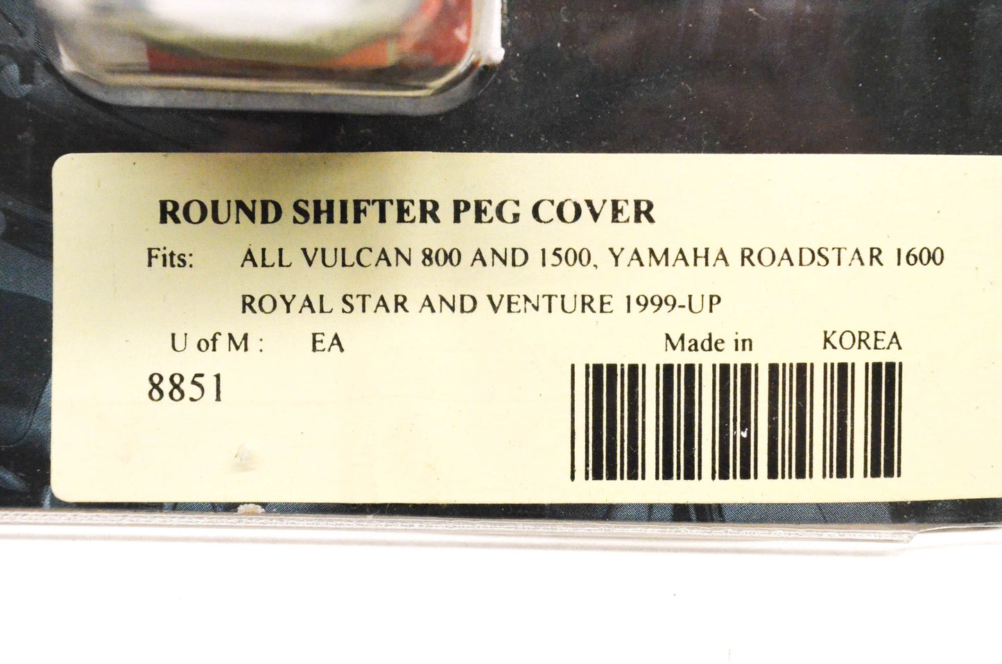Kuryakyn 8851 Round Shifter Peg Cover NOS